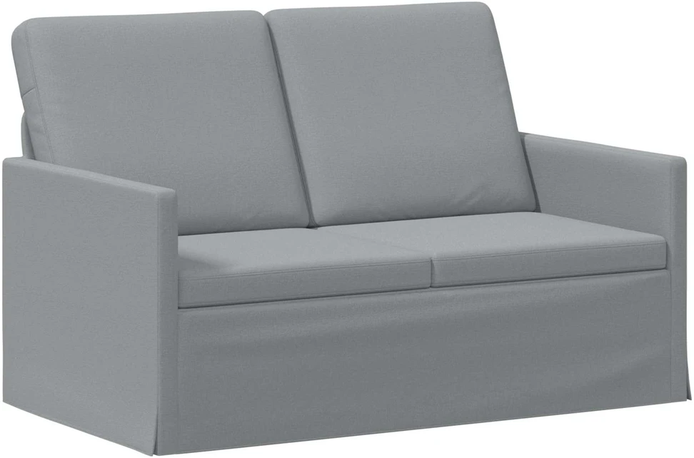 Sofa Sofos komplektas 2 vnt. Šviesiai pilka Audinys