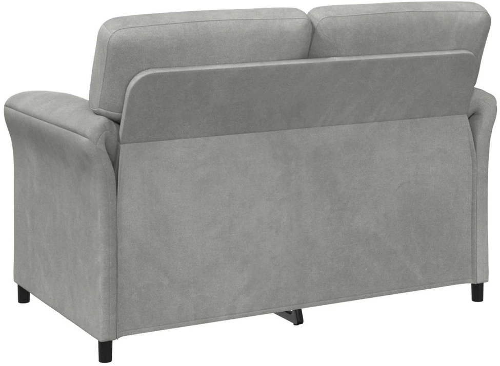 Sofa Sofos komplektas 2 vnt. Šviesiai pilka Aksomas