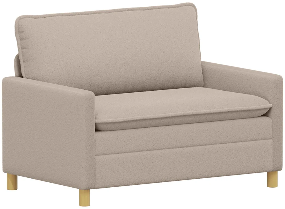 Sofa Sofos komplektas 2 vnt. Šviesiai pilka Audinys