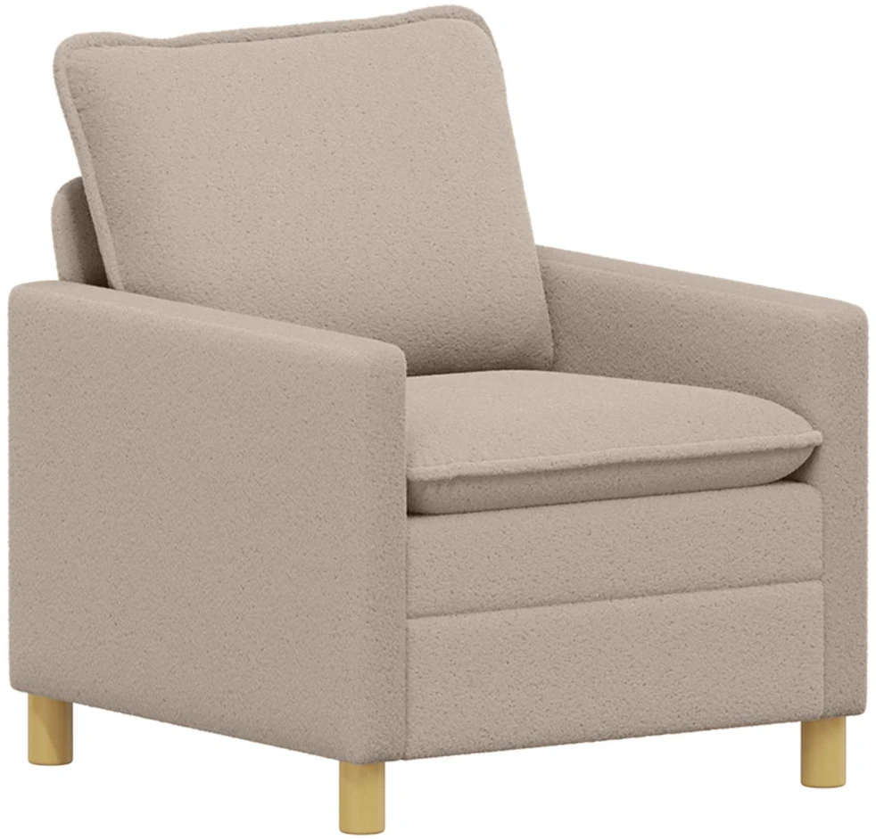 Sofa Sofos komplektas 2 vnt. Šviesiai pilka Audinys