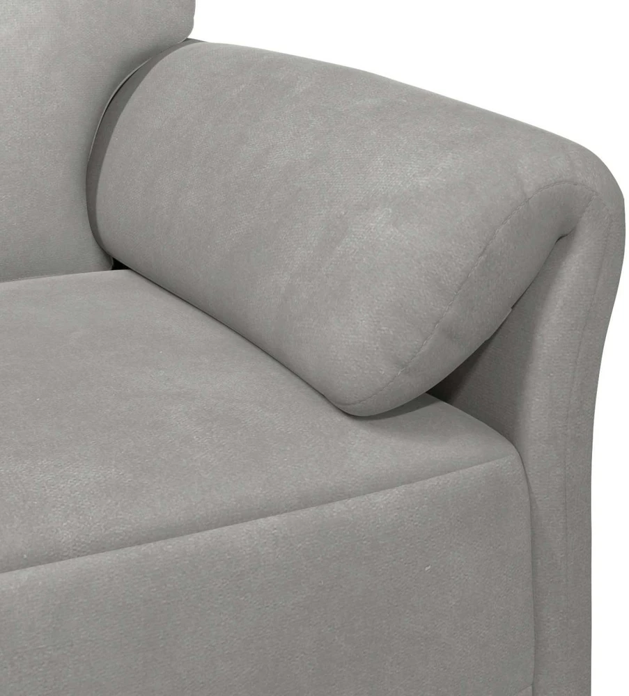 Sofa Sofos komplektas 2 vnt. Šviesiai pilka Aksomas