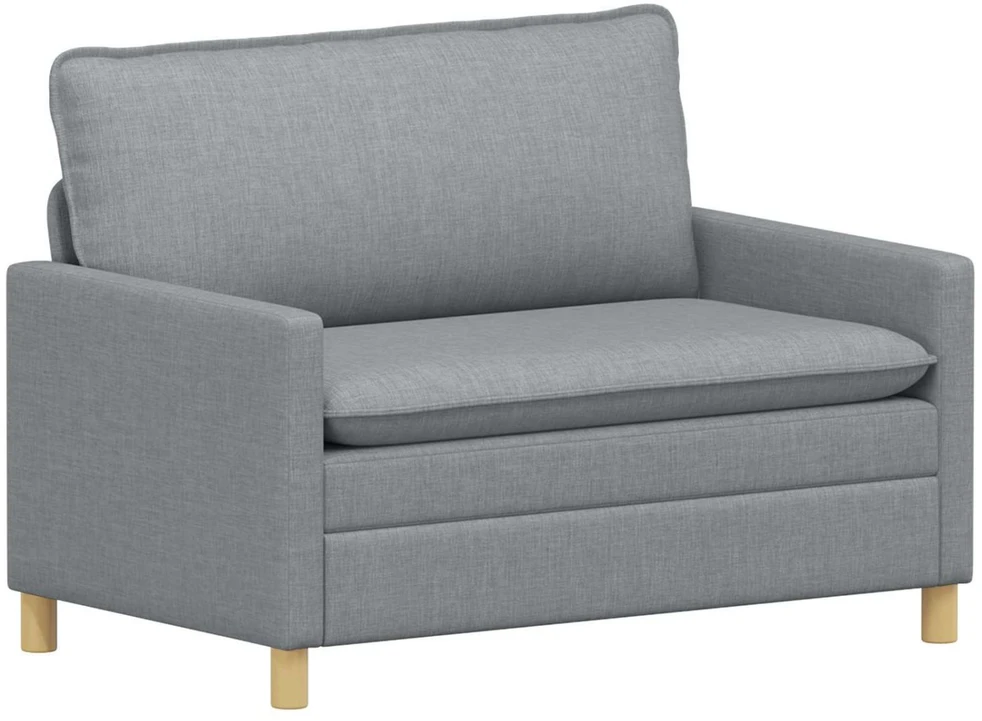Sofa Sofos komplektas 2 vnt. Šviesiai pilka Audinys