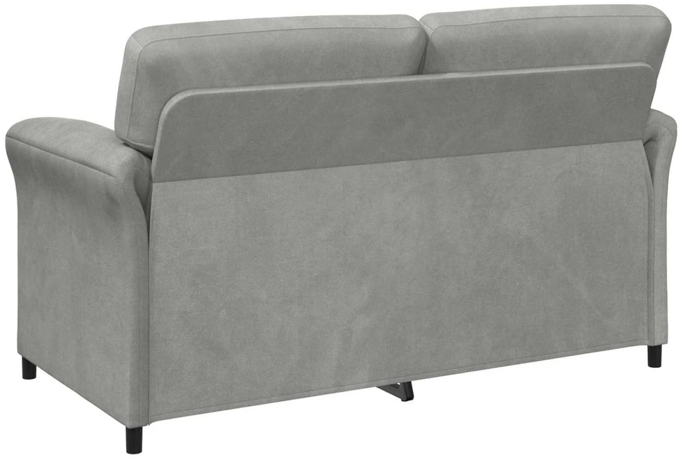 Sofa Sofos komplektas 2 vnt. Šviesiai pilka Aksomas
