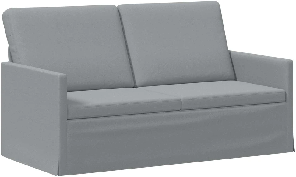 Sofa Sofos komplektas 2 vnt. Šviesiai pilka Audinys