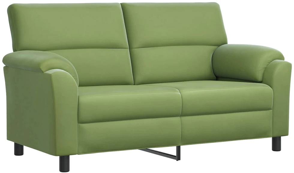 Sofa Sofos komplektas 2 vnt. Šviesiai žalia Aksomas