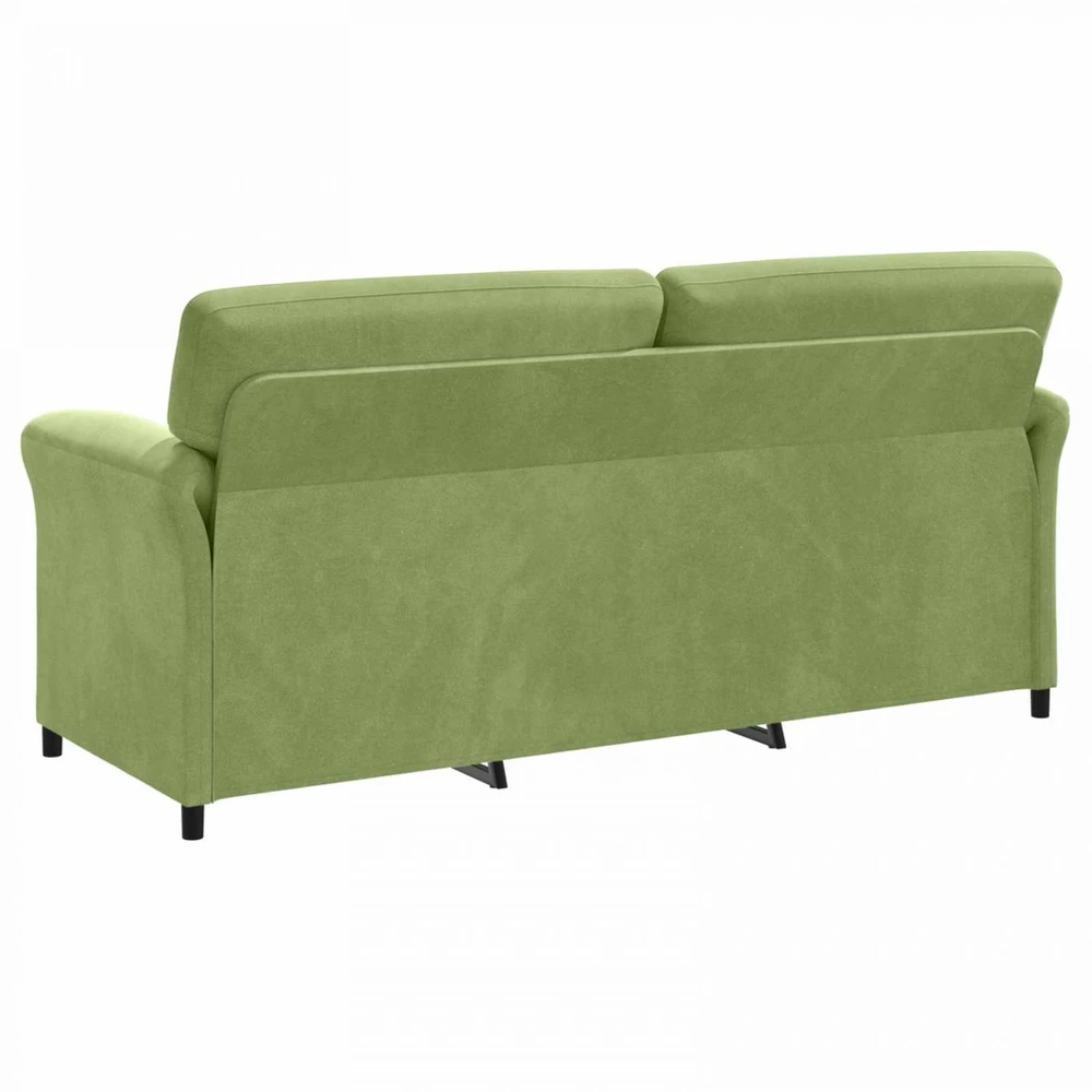Sofa Sofos komplektas 2 vnt. Šviesiai žalia Aksomas