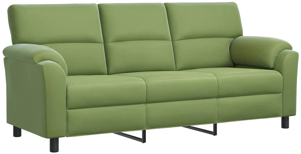 Sofa Sofos komplektas 2 vnt. Šviesiai žalia Aksomas