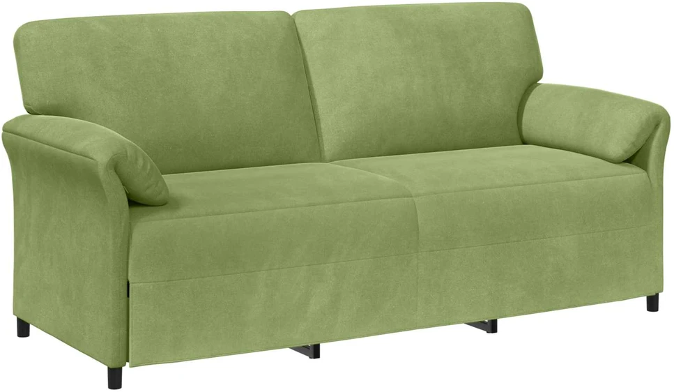 Sofa Sofos komplektas 2 vnt. Šviesiai žalia Aksomas