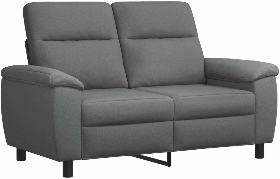 Sofa Sofos komplektas 2 vnt. Tamsiai pilka Audinys