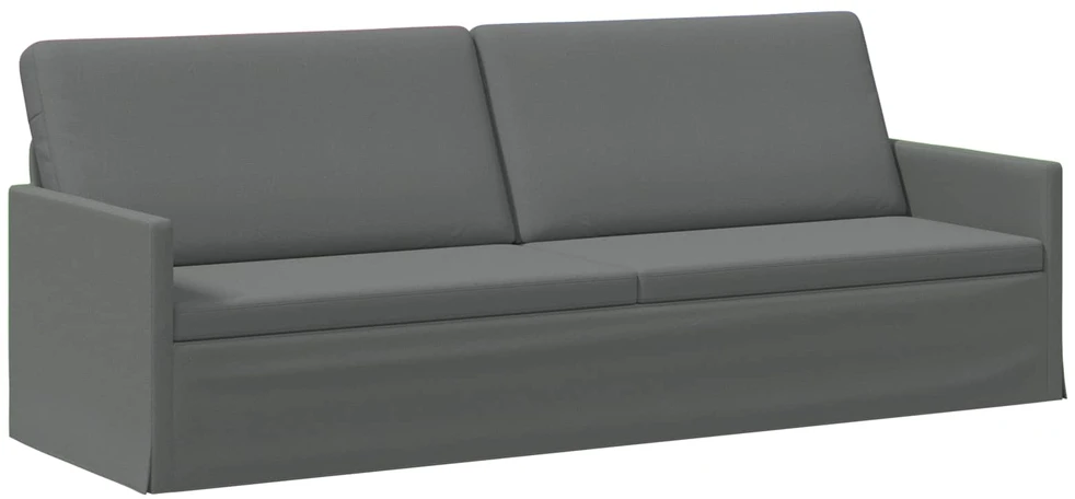 Sofa Sofos komplektas 2 vnt. Tamsiai pilka Audinys