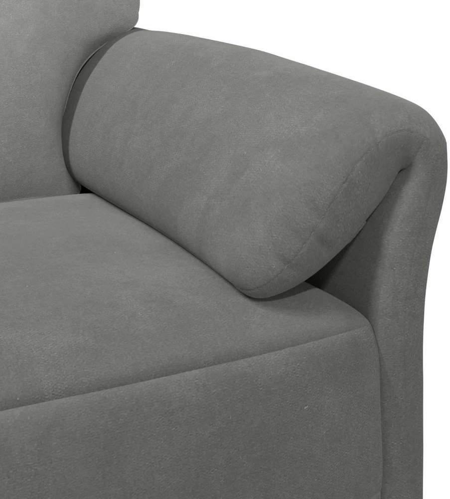 Sofa Sofos komplektas 2 vnt. Tamsiai pilka Aksomas