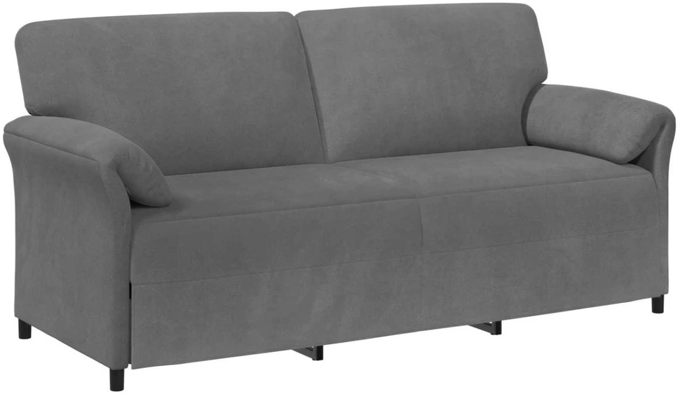 Sofa Sofos komplektas 2 vnt. Tamsiai pilka Aksomas