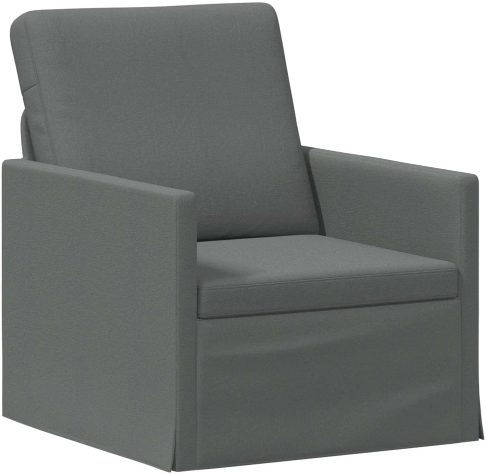 Sofa Sofos komplektas 2 vnt. Tamsiai pilka Audinys