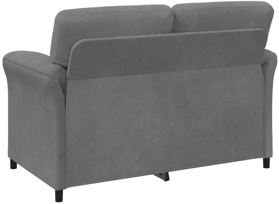 Sofa Sofos komplektas 2 vnt. Tamsiai pilka Aksomas
