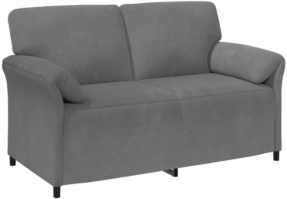 Sofa Sofos komplektas 2 vnt. Tamsiai pilka Aksomas