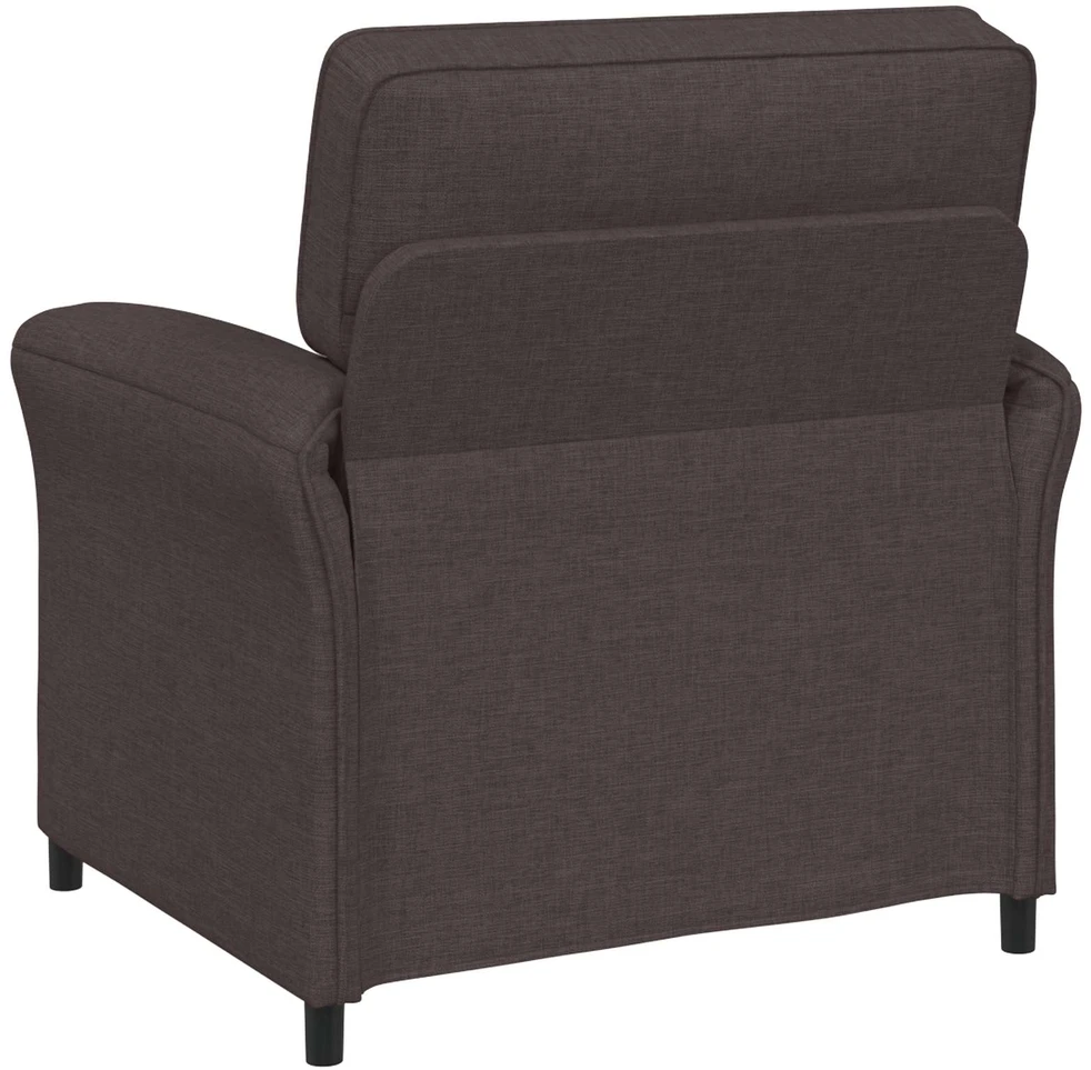 Sofa Sofos komplektas 2 vnt. Tamsiai rudas Audinys