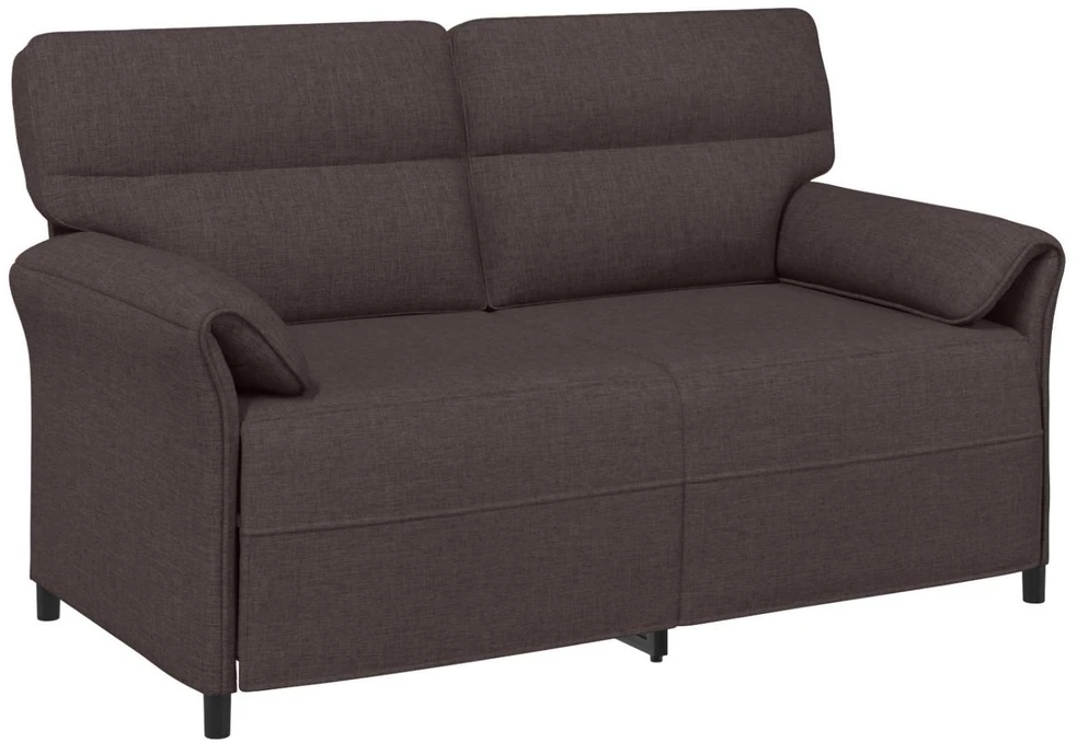 Sofa Sofos komplektas 2 vnt. Tamsiai rudas Audinys