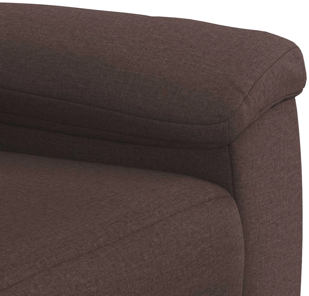 Sofa Sofos komplektas 2 vnt. Tamsiai rudas Audinys