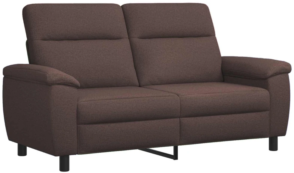 Sofa Sofos komplektas 2 vnt. Tamsiai rudas Audinys