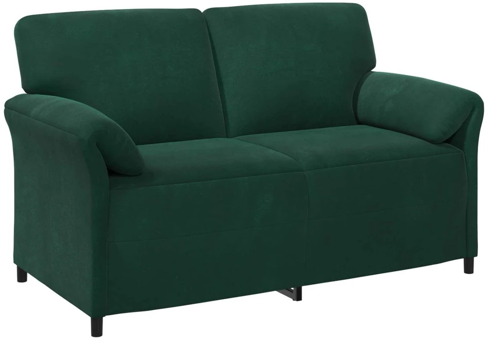 Sofa Sofos komplektas 2 vnt. Tamsiai žalia Aksomas