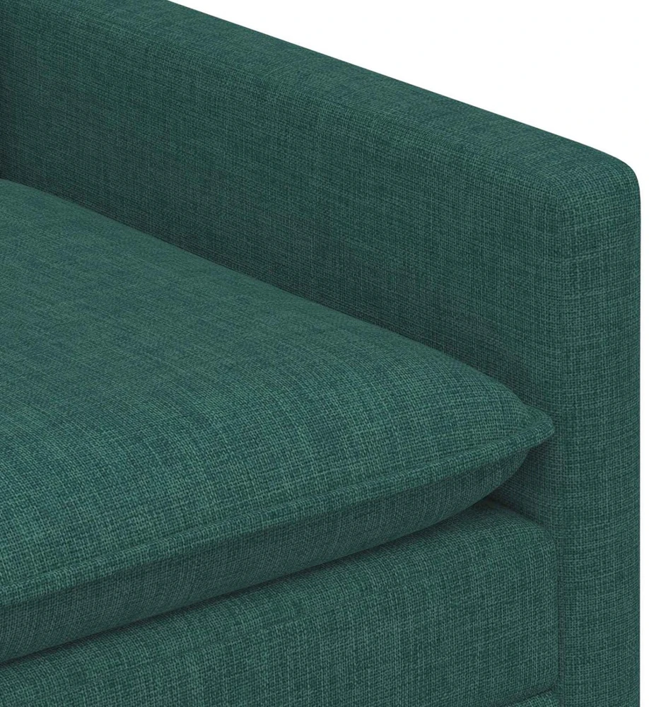 Sofa Sofos komplektas 2 vnt. Tamsiai žalia Audinys