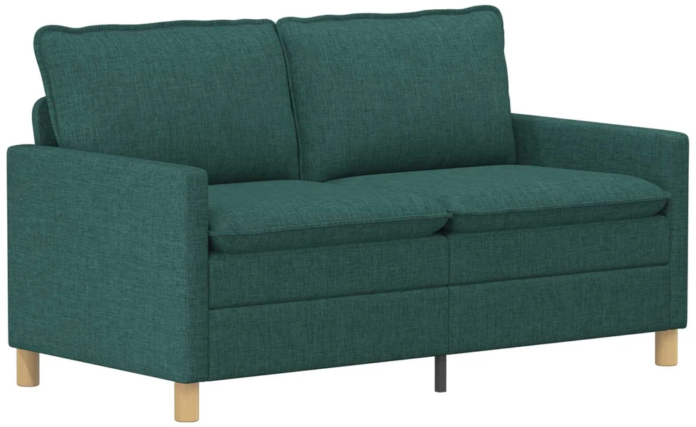 Sofa Sofos komplektas 2 vnt. Tamsiai žalia Audinys