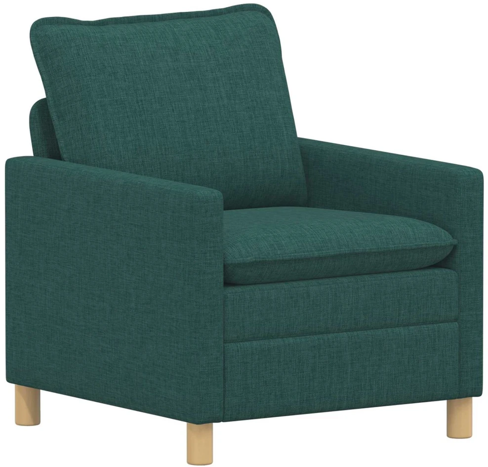 Sofa Sofos komplektas 2 vnt. Tamsiai žalia Audinys