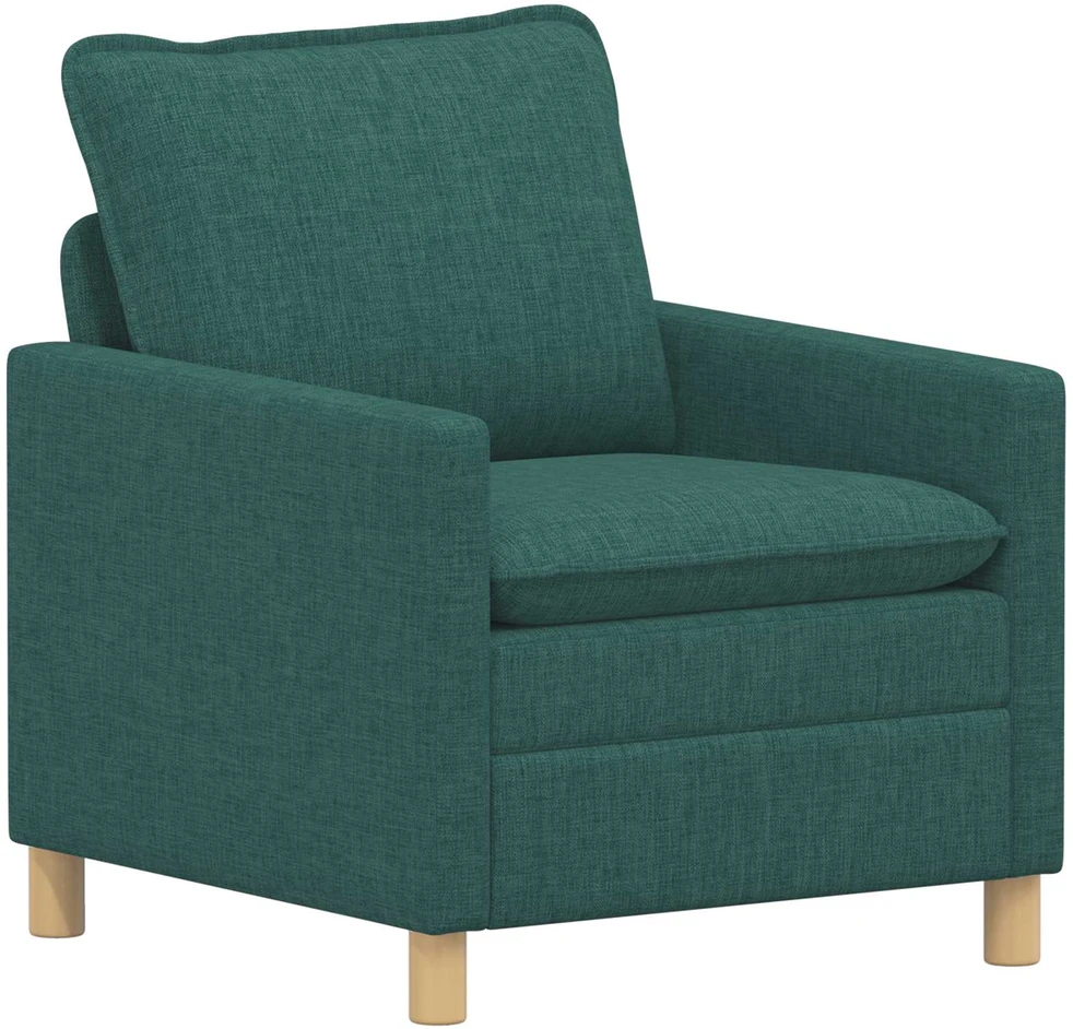 Sofa Sofos komplektas 2 vnt. Tamsiai žalia Audinys