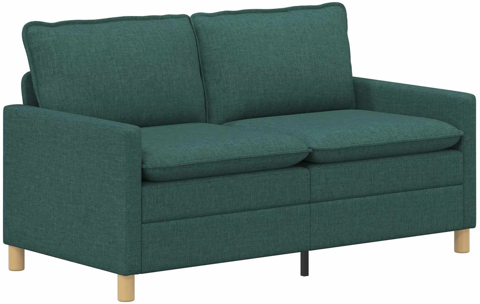 Sofa Sofos komplektas 2 vnt. Tamsiai žalia Audinys