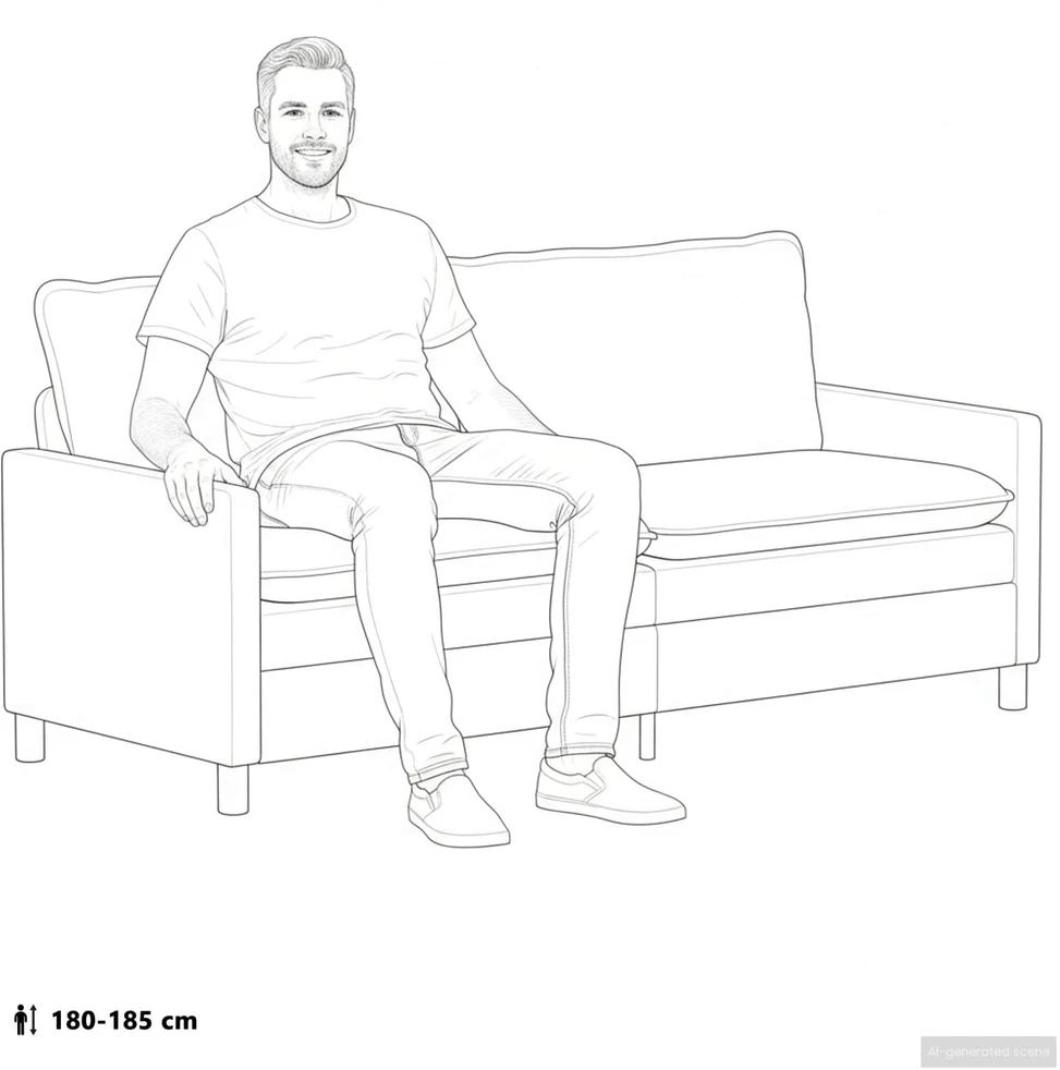 Sofa Sofos komplektas 2 vnt. Tamsiai žalia Audinys