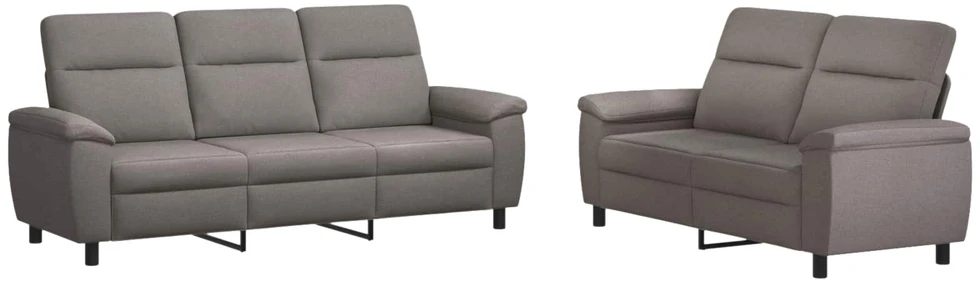 Sofa Sofos komplektas 2 vnt. Taupe Audinys