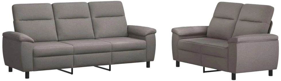 Sofa Sofos komplektas 2 vnt. Taupe Audinys