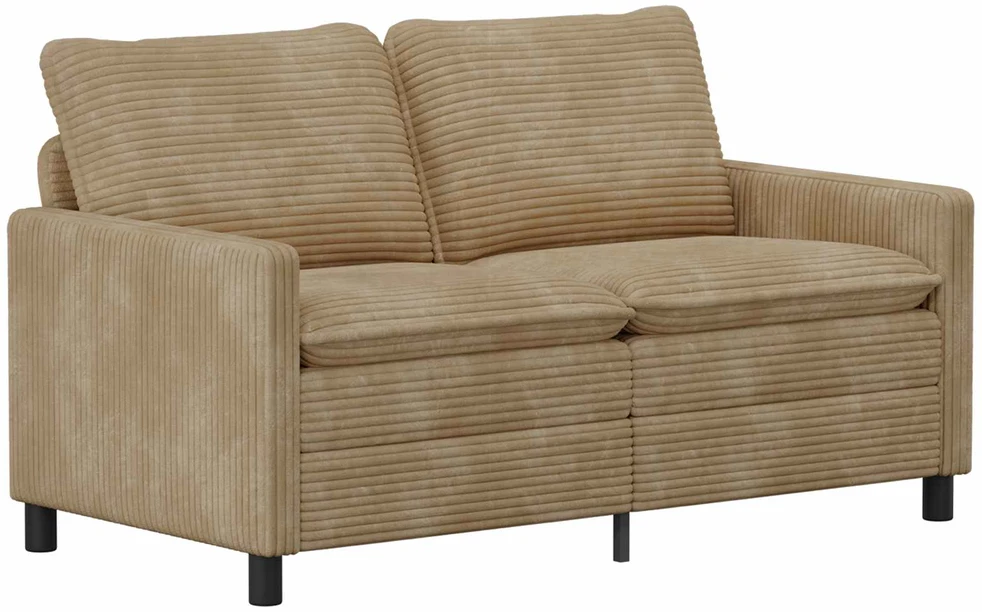 Sofa Sofos komplektas 2 vnt. Taupe Poliesteris
