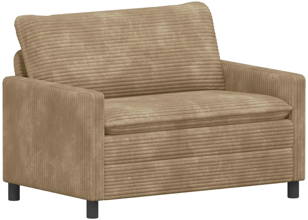 Sofa Sofos komplektas 2 vnt. Taupe Poliesteris