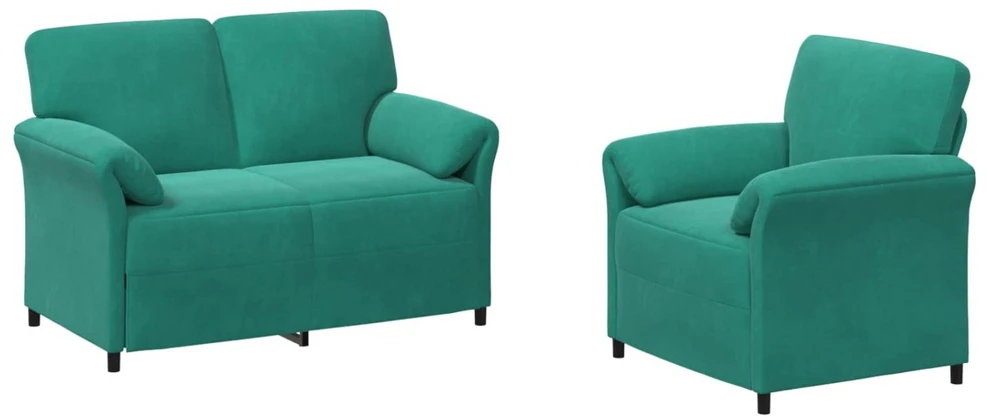 Sofa Sofos komplektas 2 vnt. Turkio Aksomas
