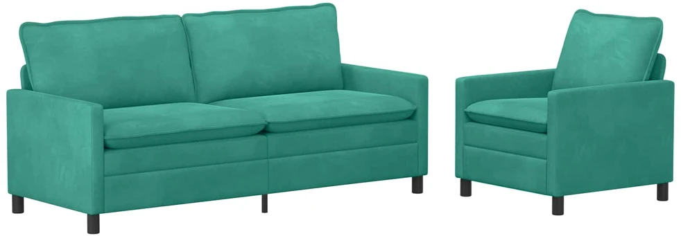 Sofa Sofos komplektas 2 vnt. Turkio Aksomas
