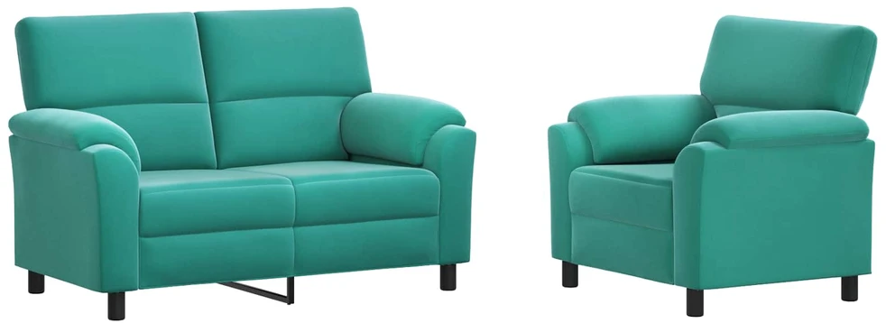 Sofa Sofos komplektas 2 vnt. Turkio Aksomas