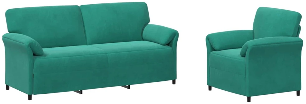Sofa Sofos komplektas 2 vnt. Turkio Aksomas