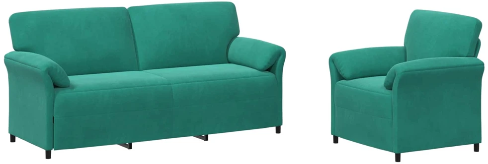Sofa Sofos komplektas 2 vnt. Turkio Aksomas