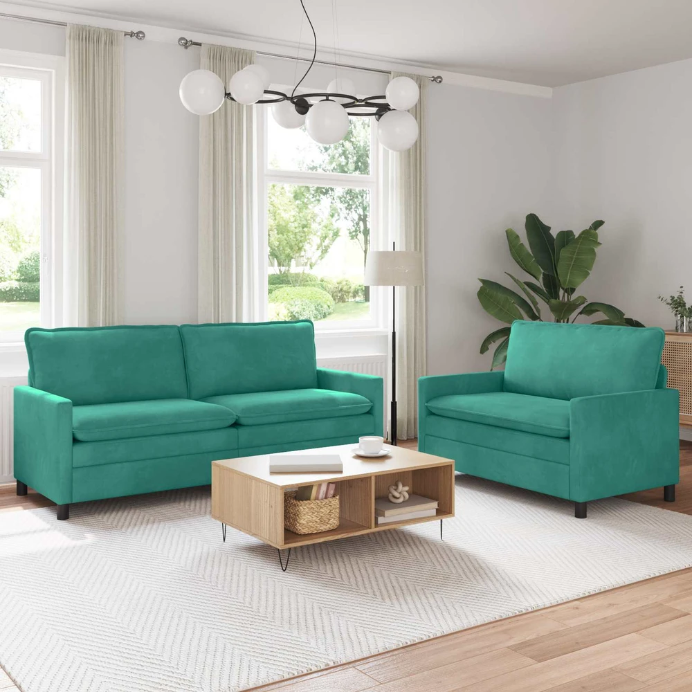 Sofa Sofos komplektas 2 vnt. Turkio Aksomas