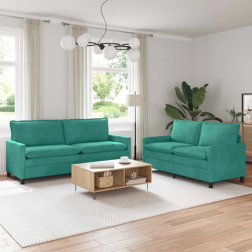 Sofa Sofos komplektas 2 vnt. Turkio Aksomas