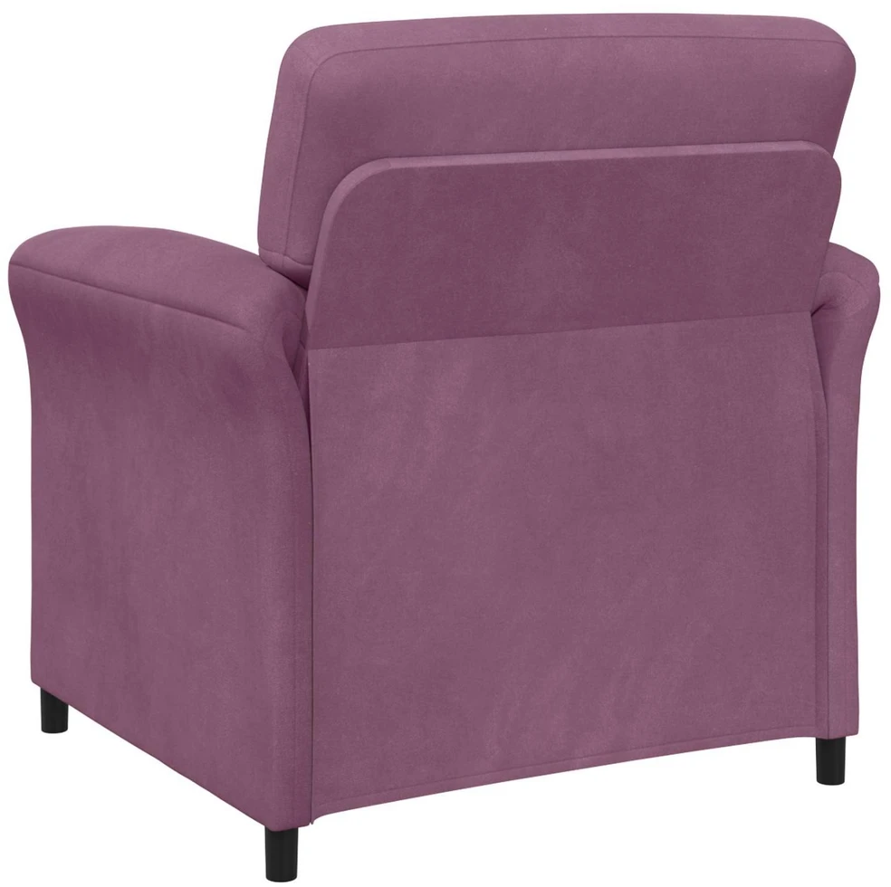 Sofa Sofos komplektas 2 vnt. Violetinė Aksomas
