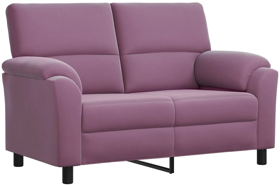 Sofa Sofos komplektas 2 vnt. Violetinė Aksomas