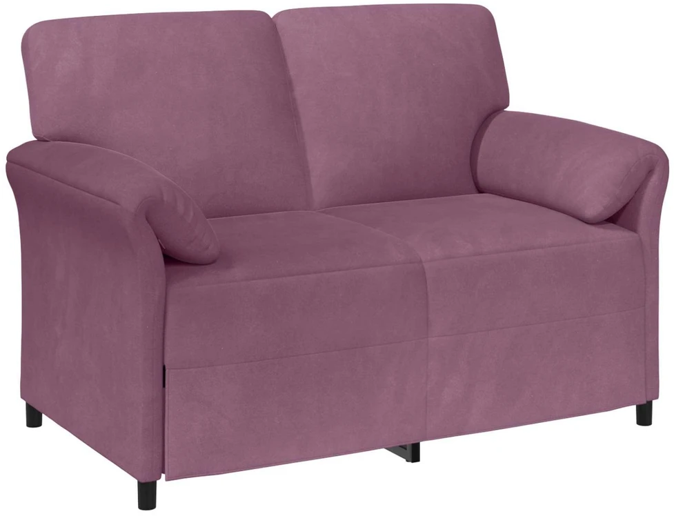 Sofa Sofos komplektas 2 vnt. Violetinė Aksomas