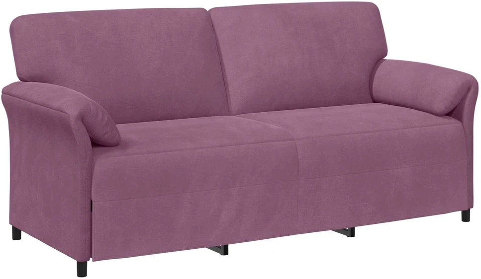 Sofa Sofos komplektas 2 vnt. Violetinė Aksomas