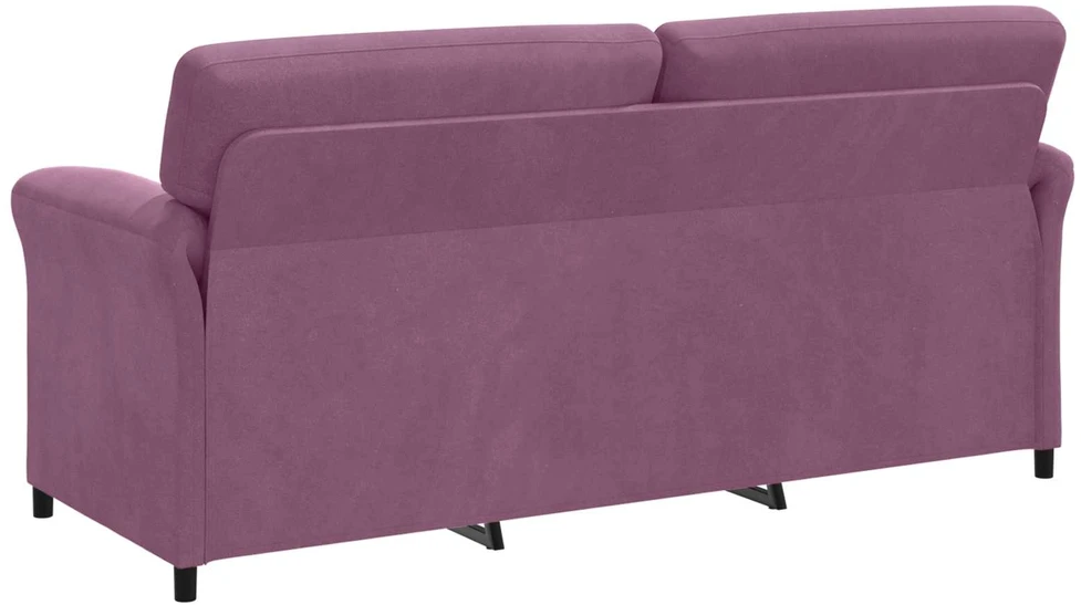Sofa Sofos komplektas 2 vnt. Violetinė Aksomas