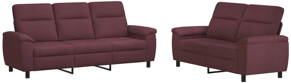 Sofa Sofos komplektas 2 vnt. Violetinė Audinys