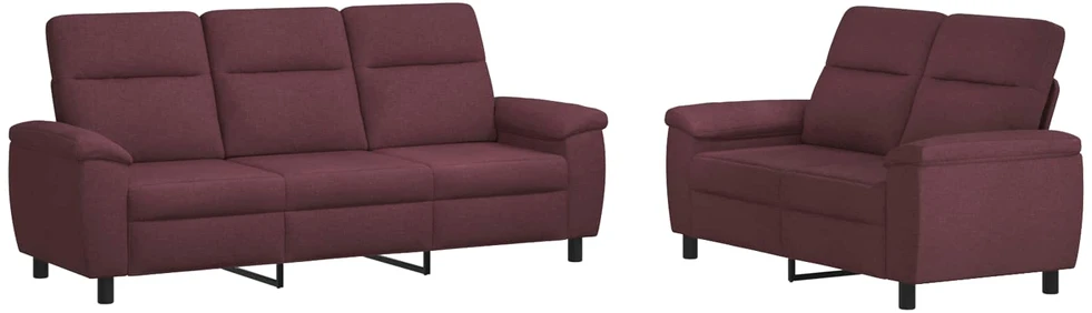 Sofa Sofos komplektas 2 vnt. Violetinė Audinys