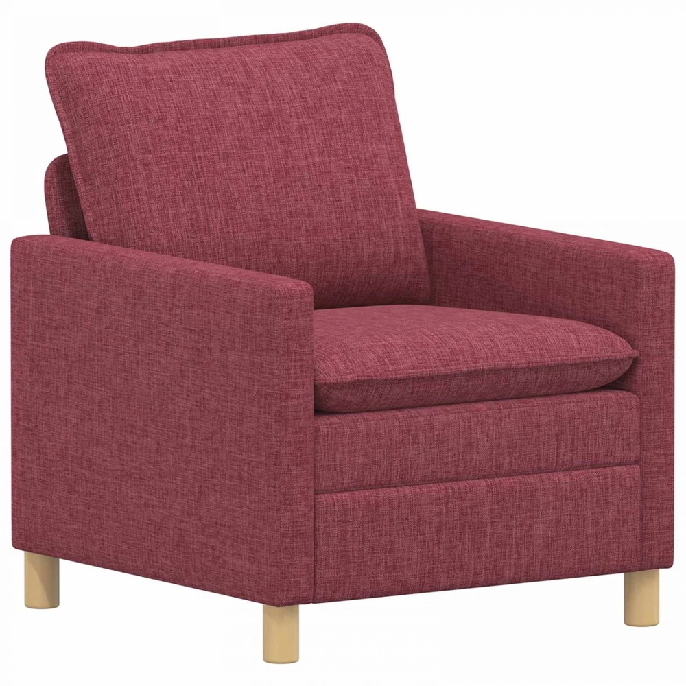 Sofa Sofos komplektas 2 vnt. Vyno raudona Audinys
