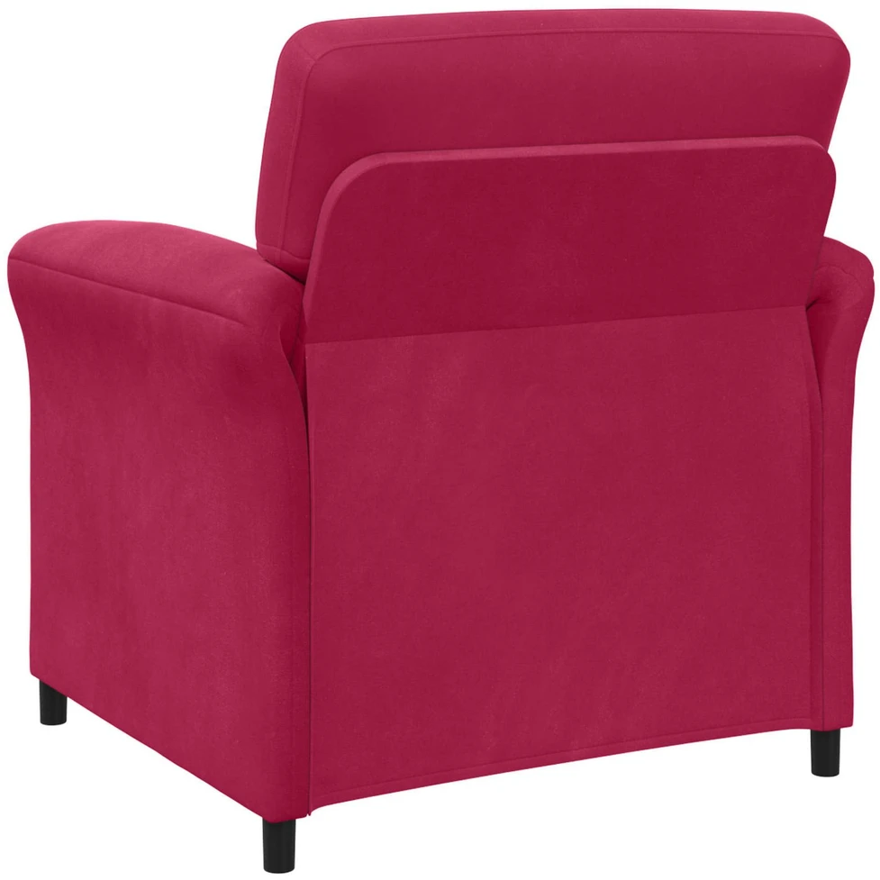 Sofa Sofos komplektas 2 vnt. Vyno raudona Aksomas